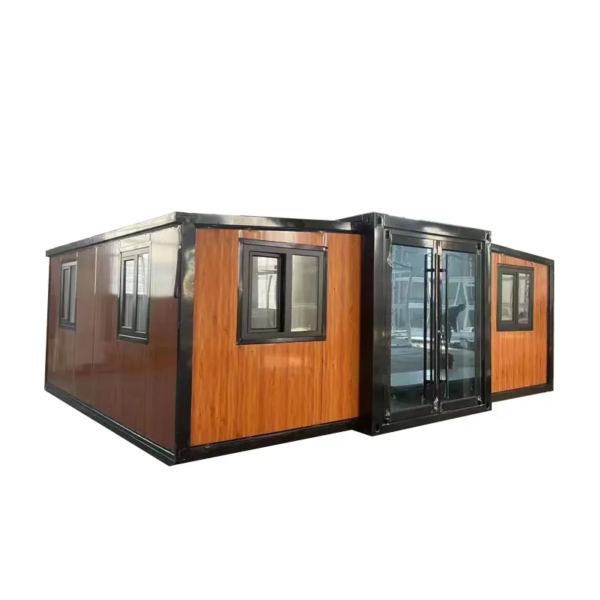 luxury prefab two-story modular glass container house villa integrated prefabricated USA homes florida