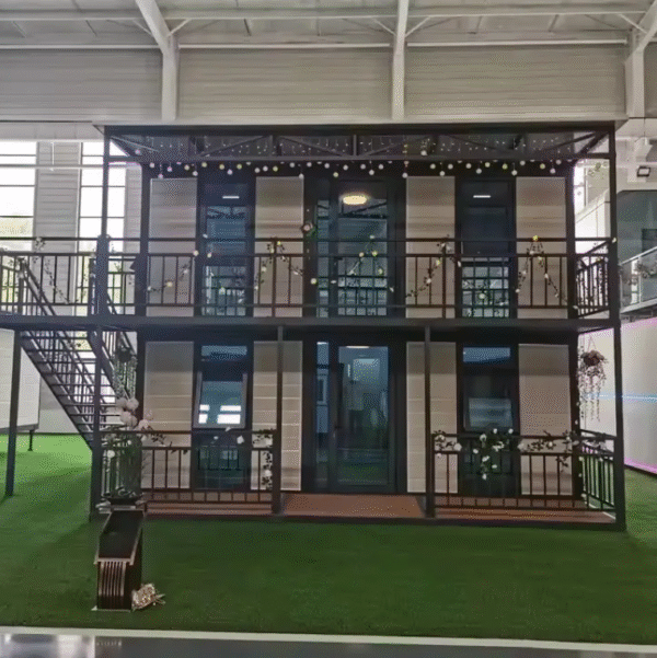 Expandable Container House 20 40 ft Prefab Mobile Tiny Home Foldable Movable Prefabricated 2 3 4 Bedroom With Terrace Sunroom - Image 5