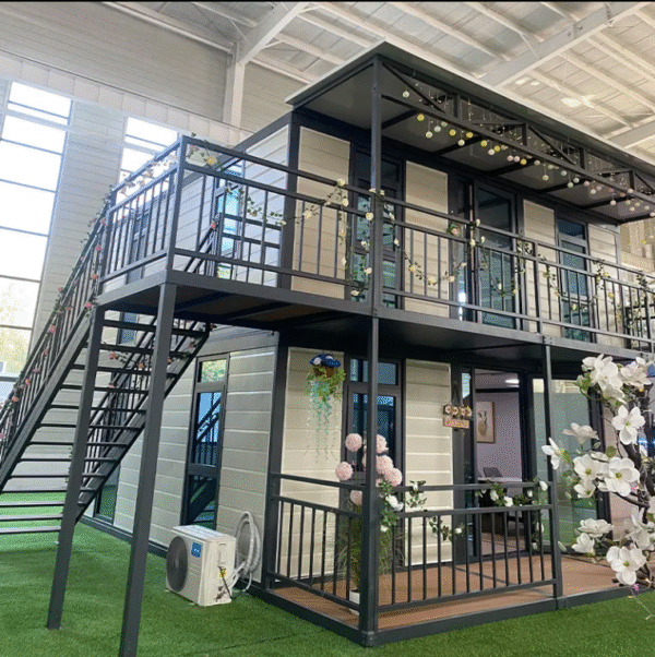 Expandable Container House 20 40 ft Prefab Mobile Tiny Home Foldable Movable Prefabricated 2 3 4 Bedroom With Terrace Sunroom - Image 6