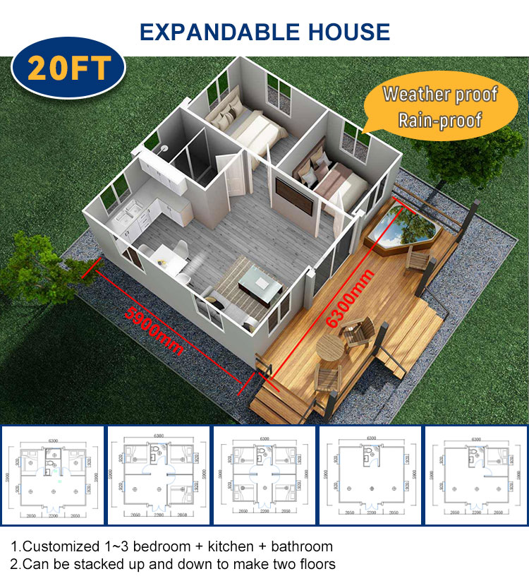 Expandable Container House