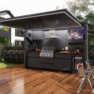 Premium Modular Outdoor Kitchen | Custom Backyard BBQ Kitchen